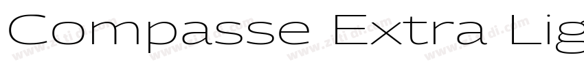 Compasse Extra Light字体转换